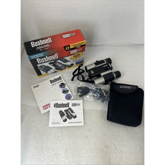 Bushnell ImageView 10x25 Binocular and Digital‎ Camera Read - Picture 2 of 15